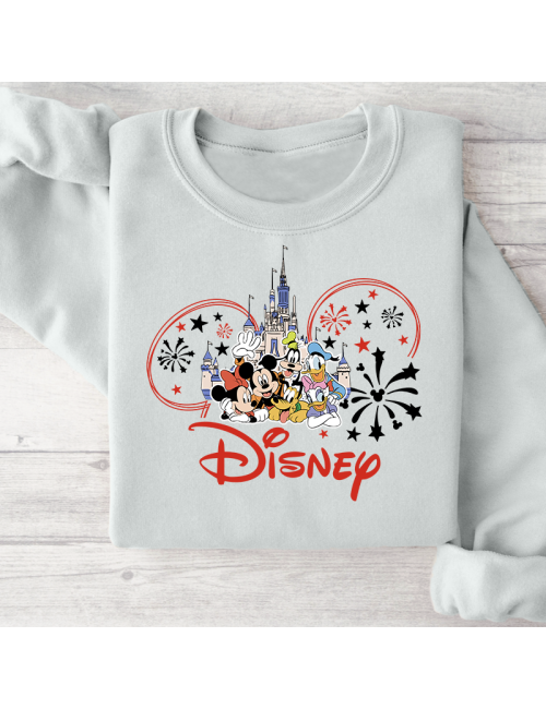Sudadera básica UNISEX para toda la familia "Disney Castle" - Regalo - Disneyland parís