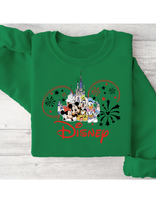 Sudadera básica UNISEX para toda la familia "Disney Castle" - Regalo - Disneyland parís