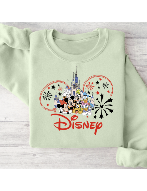 Sudadera básica UNISEX para toda la familia "Disney Castle" - Regalo - Disneyland parís
