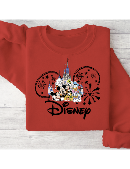 Sudadera básica UNISEX para toda la familia "Disney Castle" - Regalo - Disneyland parís