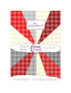 Fondos "Vichy Rojo,Amarillo y Grises"