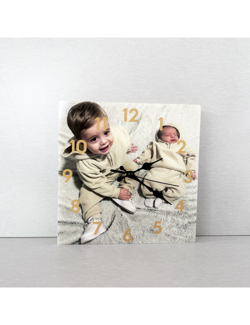 Reloj "CUADRADO Personalizado con Foto o Fotos" - Regalo