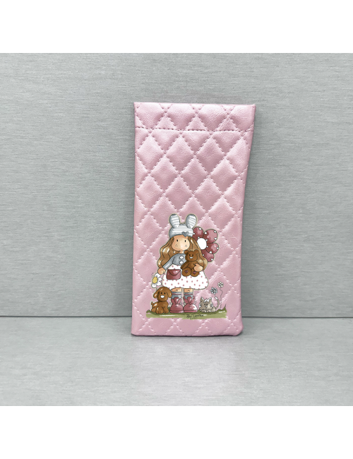 Funda Gafas Personalizada- "Muñeca Nuria Scrap and tips" - Regalo