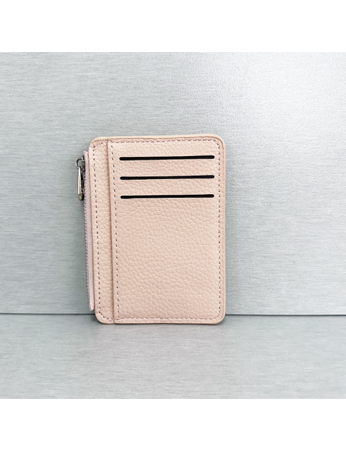 Tarjetero polipiel Rosa - Mujer - Hombre - Regalo - Personalizado