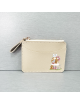 Tarjetero polipiel Beige - Mujer - Hombre - Regalo