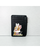 Tarjetero polipiel Negro - Mujer Muñeca Scrap and tips - Regalo