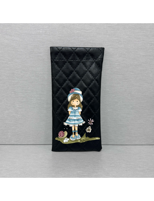 Funda Gafas Personalizada- "Muñeca Nuria Scrap and tips" - Regalo