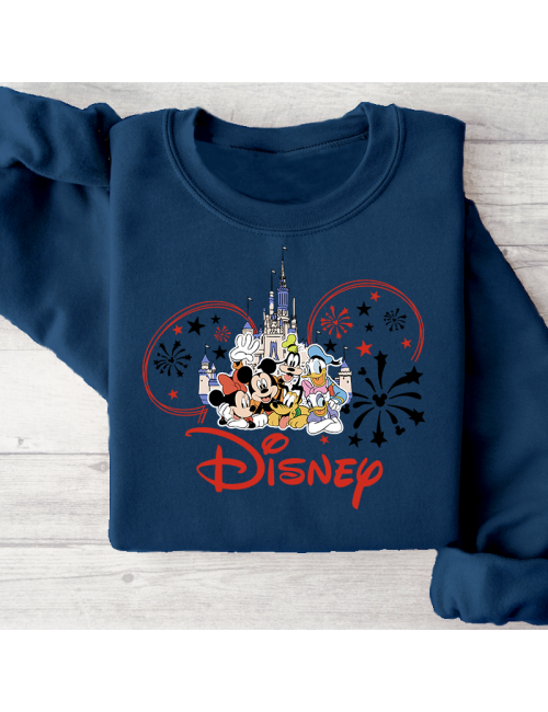 Sudadera básica UNISEX para toda la familia "Disney Castle" - Regalo - Disneyland parís