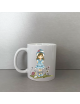 Taza Cerámica - " Muñeca Nuria Scrap Primavera" - Un Regalo - Perfecto