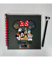 Libro de Autógrafos - Disney Minnie-Mickey - Personalizado