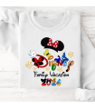 Sudadera básica para toda la familia "Family Vacation 2026" - Regalo - Disneyland parís