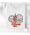 Sudadera básica UNISEX para toda la familia "Disney Castle 2026" - Regalo - Disneyland parís