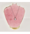 Collar  "Virgen del Rocío - Acero - Hipoalergénico - Regalo - Plateado