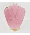 Collar  "Mariposa nacarada - Acero - Hipoalergénico - Regalo - Dorado