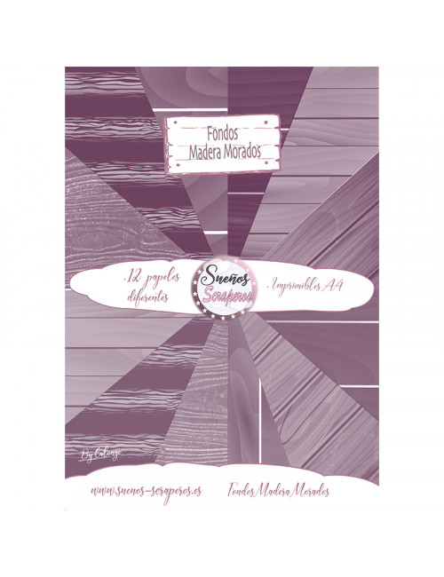 Fondos "Madera Morados"