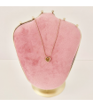 Collar  "Corazón Macizo - Acero - Hipoalergénico - Regalo - Dorado