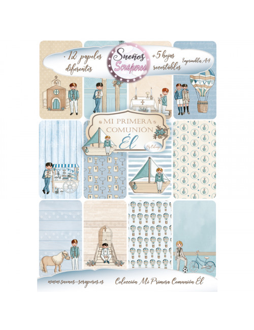 Colección "Mi Primera Comunión Él" VERTICAL