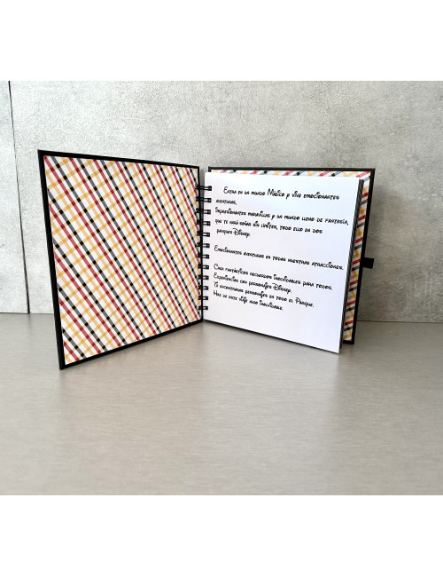 Libro de Autógrafos - Disney Súper héroes - Personalizado