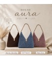 Bolso AURA crochet hecho a mano | 3 colores