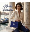 Bolso Venecia Azul Noche | Bolso Artesanal de Fiesta