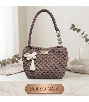 Bolso Naia – Bolso de Trapillo Artesanal Hecho a Mano