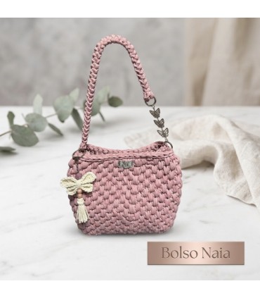 Bolso Naia – Bolso de Trapillo Artesanal Hecho a Mano