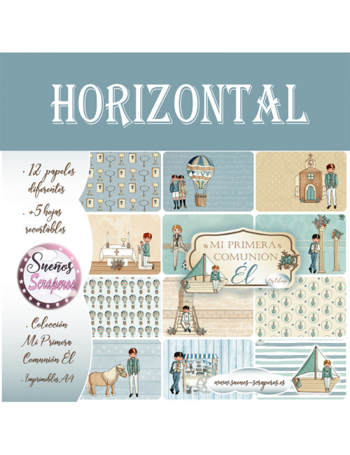 Colección "Mi Primera Comunión Él" HORIZONTAL
