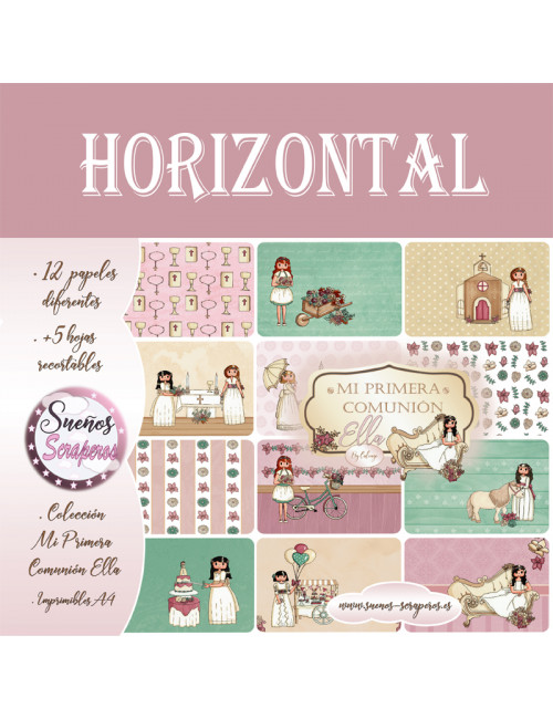 Colección " Mi Primera Comunión Ella" HORIZONTAL