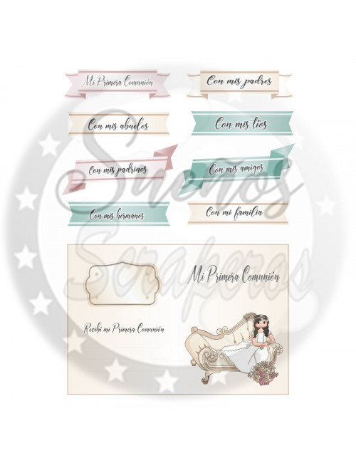 Colección " Mi Primera Comunión Ella" HORIZONTAL