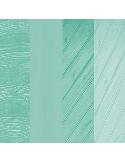 Fondos "Madera Aguamarina y Menta"