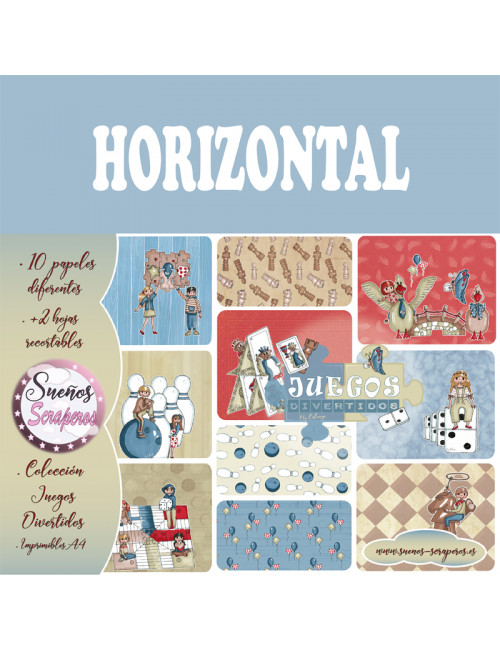Colección " Juegos Divertidos" HORIZONTAL