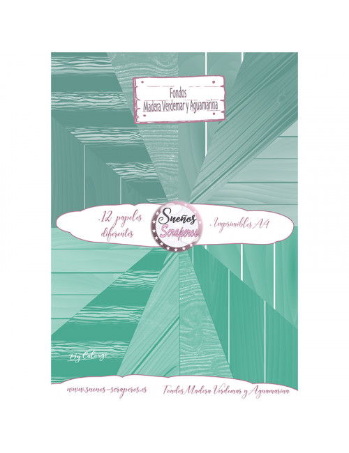 Fondos "Madera Verdemar y Aguamarina"