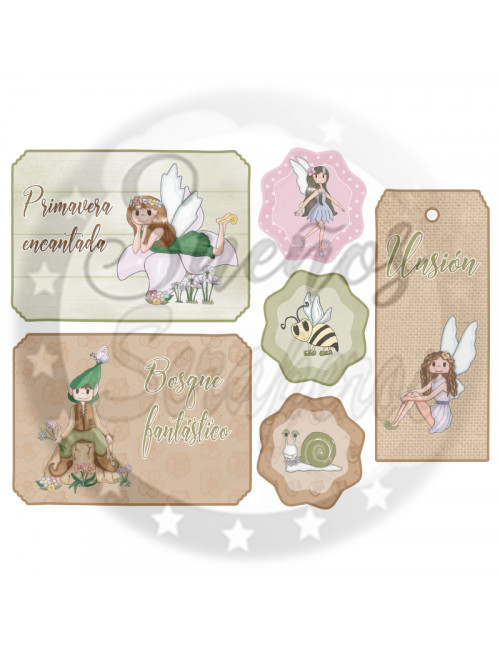 Colección "El Jardín Encantado" VERTICAL