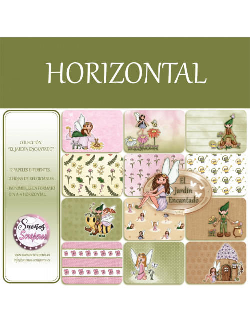 Colección "El Jardín Encantado" HORIZONTAL